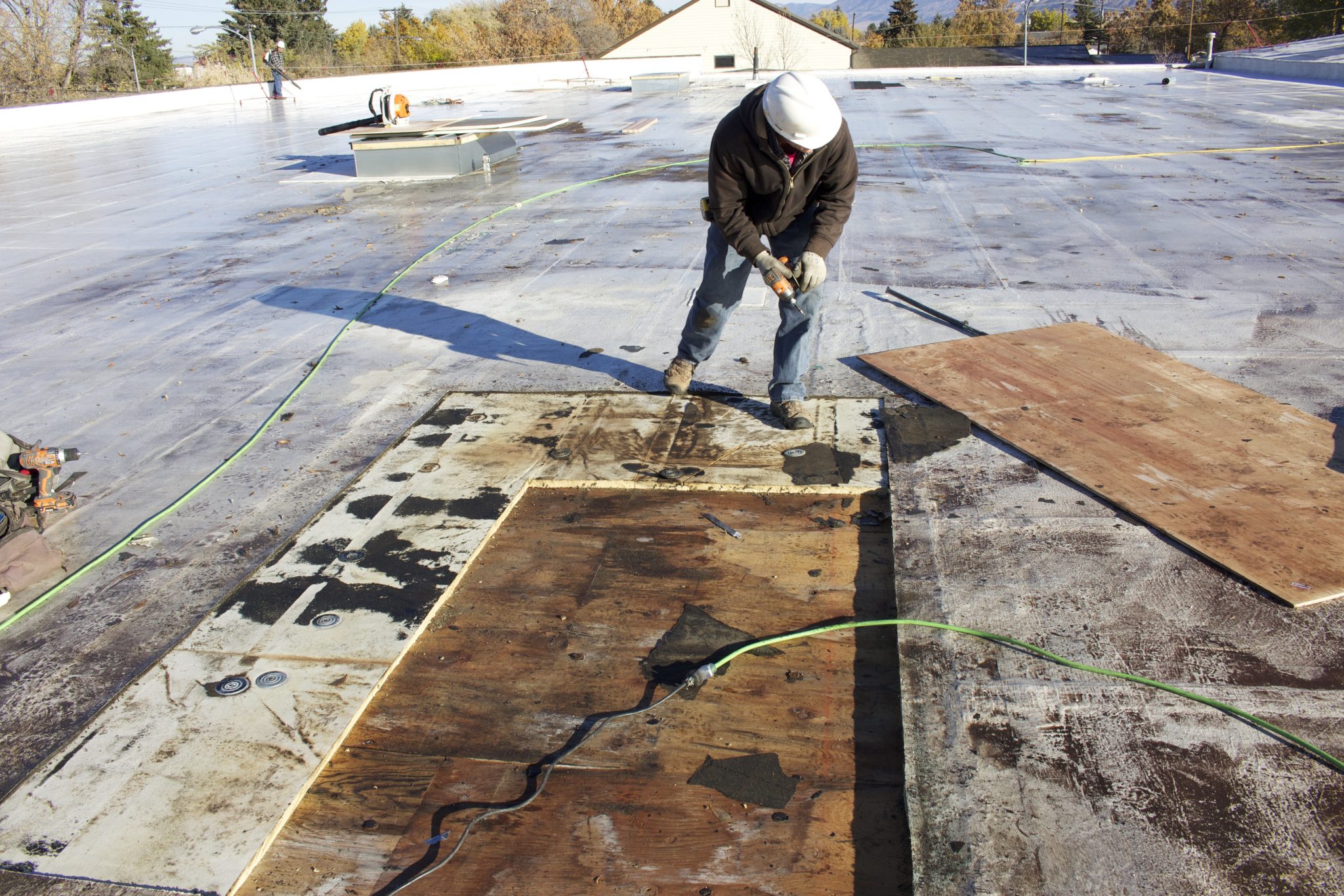 Flat Roof Repair Grapevine, TX Commercial Roofing in Dallas TX