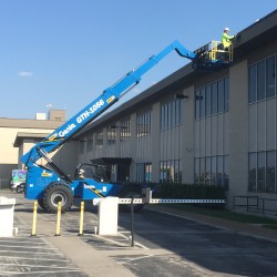 Office building roofing repair