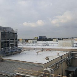 Silicone Sprayed Roof Commercial Roofing Dallas TX